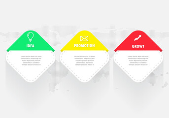 Business infographic template. Illustration vector
