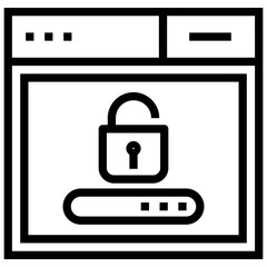 Website Security Vector 