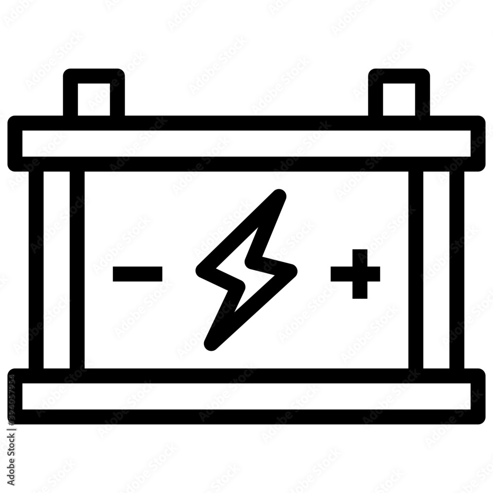 Poster Automobile Power Battery 