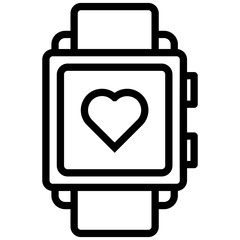 Naklejka premium Smart Watch Vector 