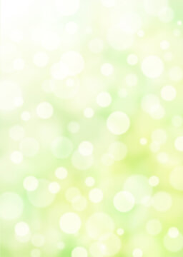 【キラキラ背景画像素材】新緑と木漏れ日の背景 縦位置 葉っぱなし