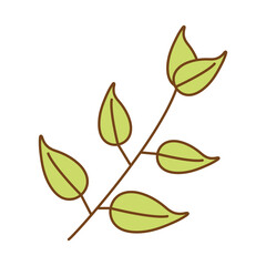 tea leafs fill style icon