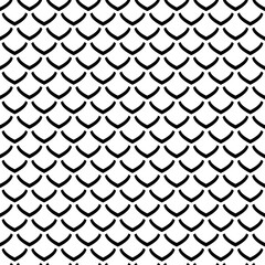 Seamless pattern in fish scale design. © troyka