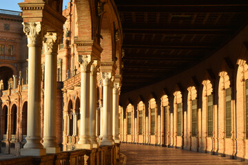 the beautiful seville in Andalusia, Spain