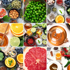 Healthy products for immunity boosting.