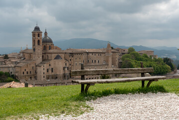 View of the city of Urbino
