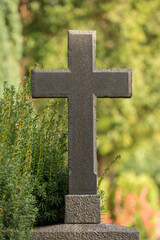 Friedhof, Grabstein, Statue