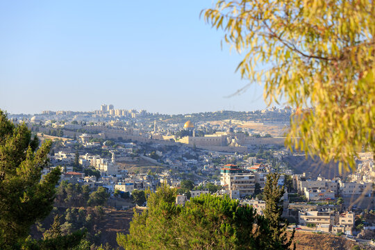 Jerusalem, view on Temple mount