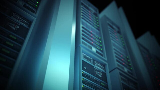 Artificial Intelligence Data Server Center 4K