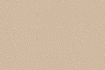Close-up beige leather texture. Seamless pattern.