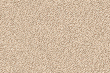 Close-up beige leather texture. Seamless pattern.