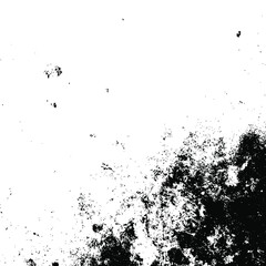 Vector grunge texture. Black and white abstract background. Eps10