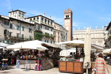 Fototapeta premium Piazza delle Erbe