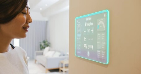 Smart home - air condition - Powered by Adobe