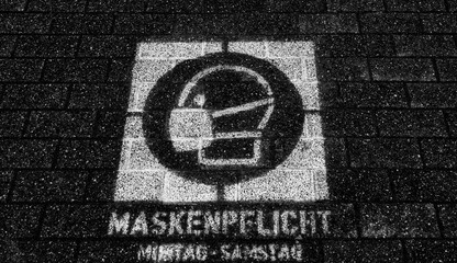 Maskenpflicht in Innenst&auml;dten