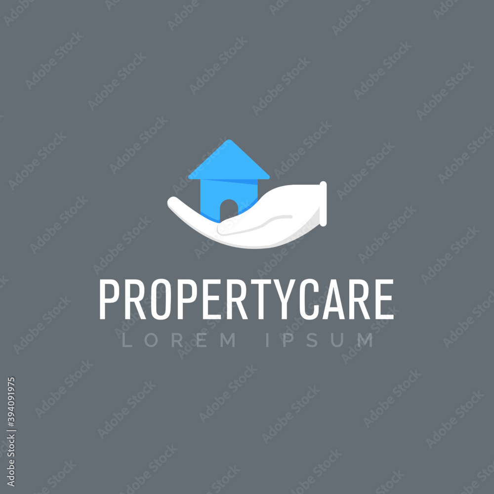 Canvas Prints Property Care Logo 