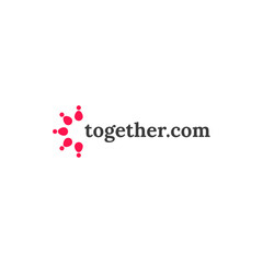 Together Stamp Vector 