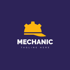 Fototapeta premium Mechanic Logo Vector 