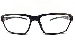 eye glass isolated on white background
