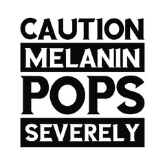 Caution melanin pops severely. Vector Quote