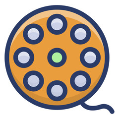 Fototapeta premium Camera Reel Vector