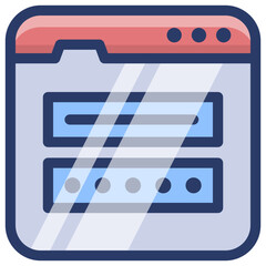 Website Security Vector