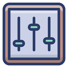 Volume Equalizer Vector 