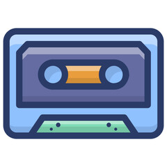 Audio Cassette Vector 