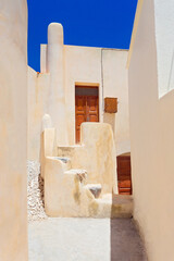 Dorf Emporio auf Santorini, Griechenland