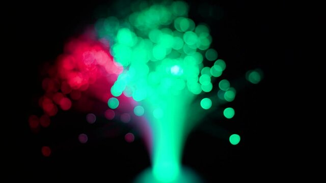 Abstract light bokeh background, amazing light points
