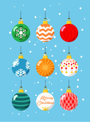 Christmas Ball Vector Illustration