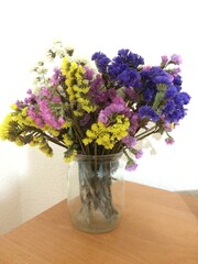 bouquet of flowers in a vase