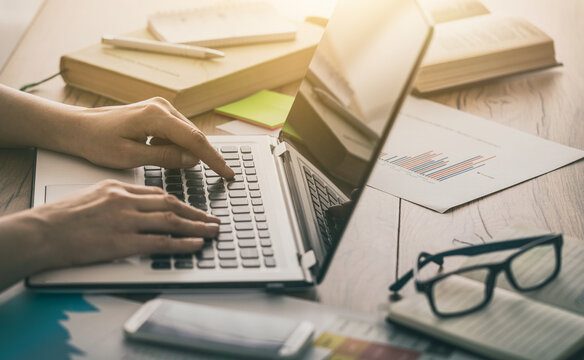 Working home concept.