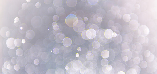 Abstract background of glitter vintage lights, blur banner background