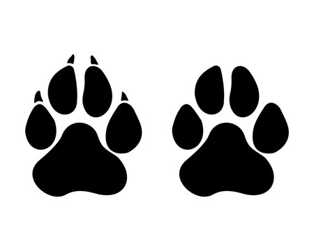 Panther Paw svg, Paw SVG, Cat Paw Svg, Dog Paw Svg, Pet Paw svg ,Animal paw svg, Digital File Download