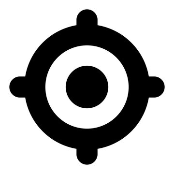 gz944 GrafikZeichnung - german: Standort Symbol - english: location pin icon. - map marker sign. - pointer logo. - simple target template isolated on white background. - square xxl g9969
