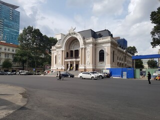 Obraz premium Administration office in HCMC ho chi minh city vietnam