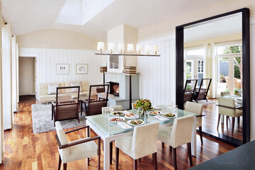 Modern farmhouse interior