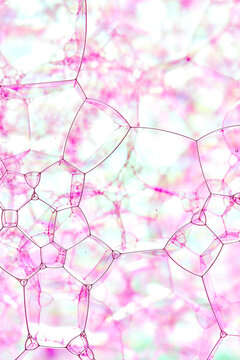 Disco Style Soap Abstraction Background