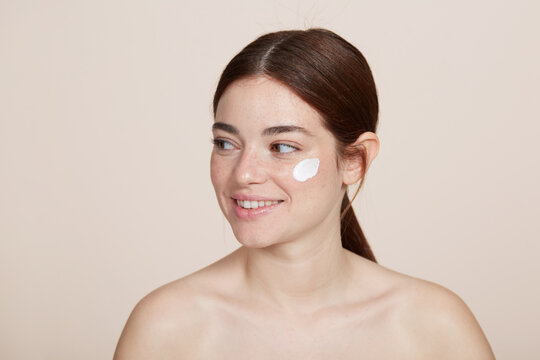 Freckles Young Woman Portrait