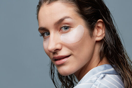 Confident Woman with Under Eye Patch