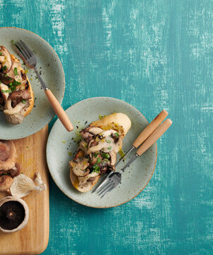 Mushroom Bruschetta