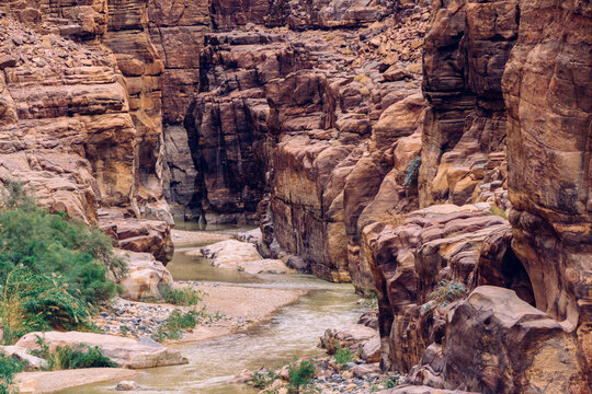 Wadi al Mujib canyon
