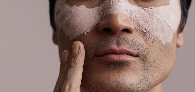 Manly skincare routine