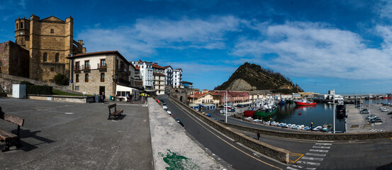 Obraz premium view of the town