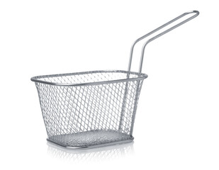 Stainless steel fryer basket