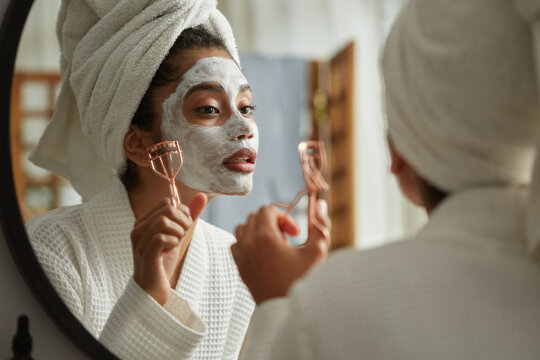 At home beauty routine