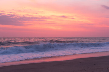 Fototapeta na wymiar Colorful sunrise