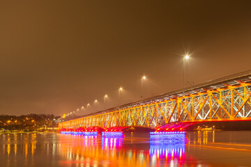 Dżdżysty wieczór w Płocku.