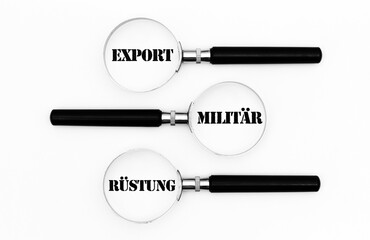 Rüstung Militär Export im Fokus